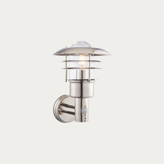 Polished stainless steel