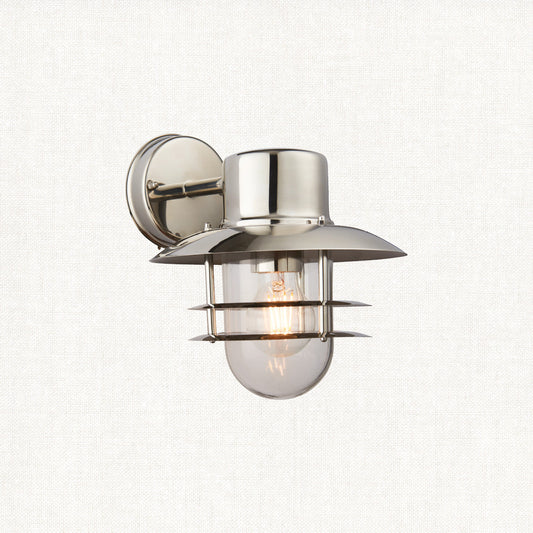 Polished stainless steel