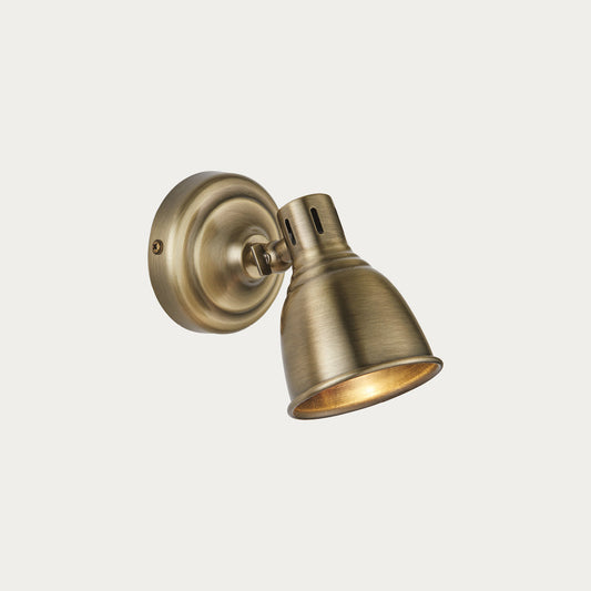 Antique brass plate