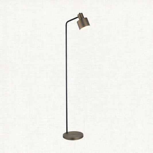 Antique bronze plate & matt black