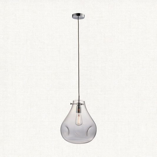 Clear glass & chrome plate