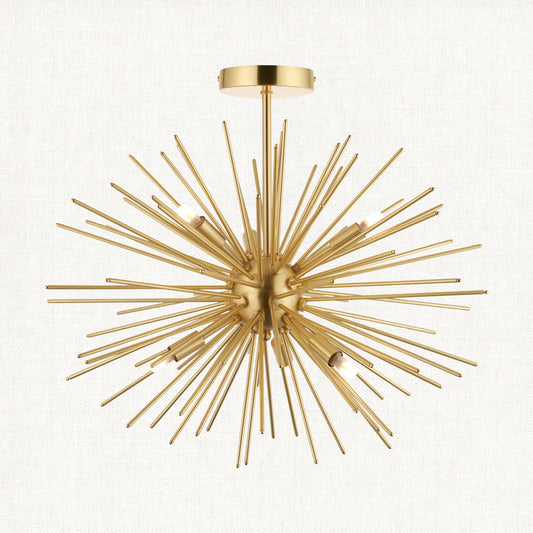 Satin brass plate