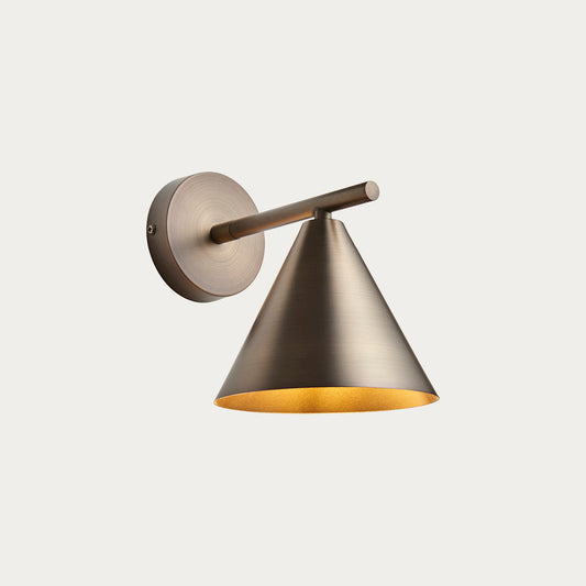 Brushed antique bronze plate