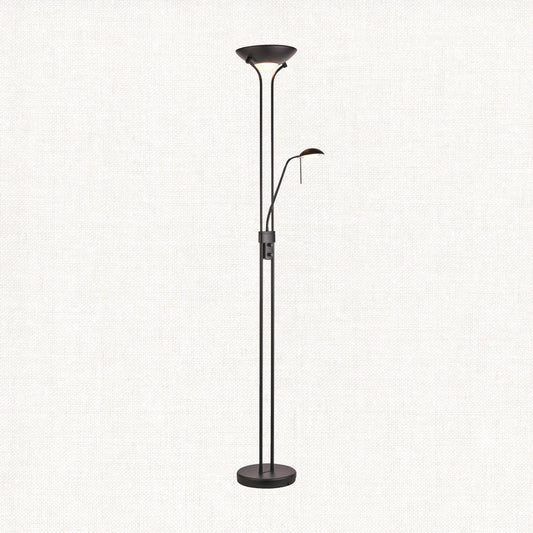 Matt black & opal glass