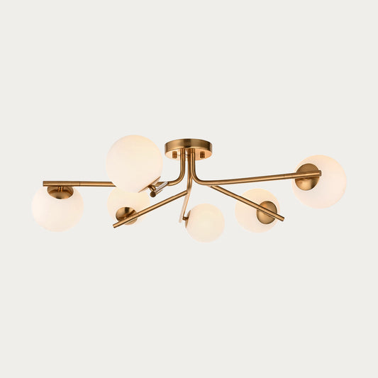 Ariana 6-Light Semi-Flush Light