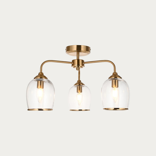 Ashton 3-Light Semi-Flush Light
