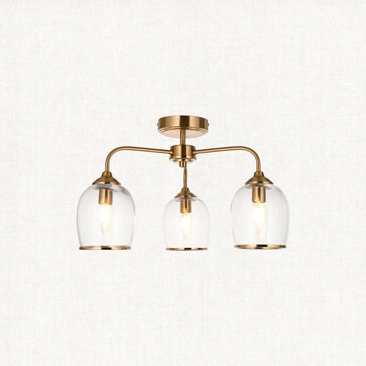Ashton 3-Light Semi-Flush Light