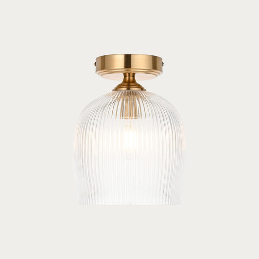 Ashton Ribbed Flush Light