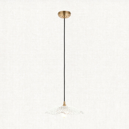 Brushed Brass & Black Braided Flex