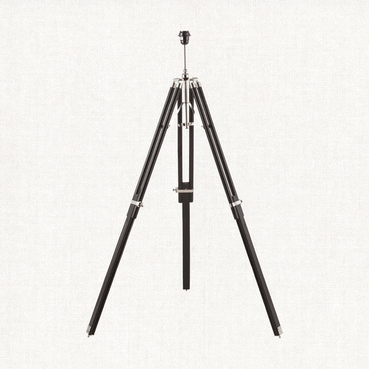 Darius Tripod Floor Lamp & Linen Shade