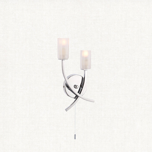 Miles Chrome Wall Light