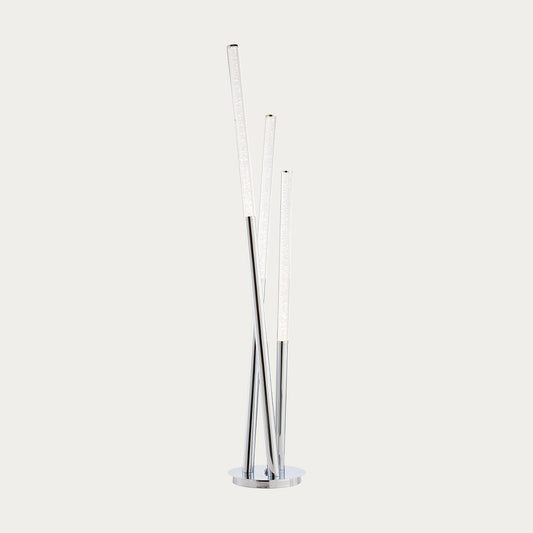 Nova Chrome Cylindrical Floor Lamp