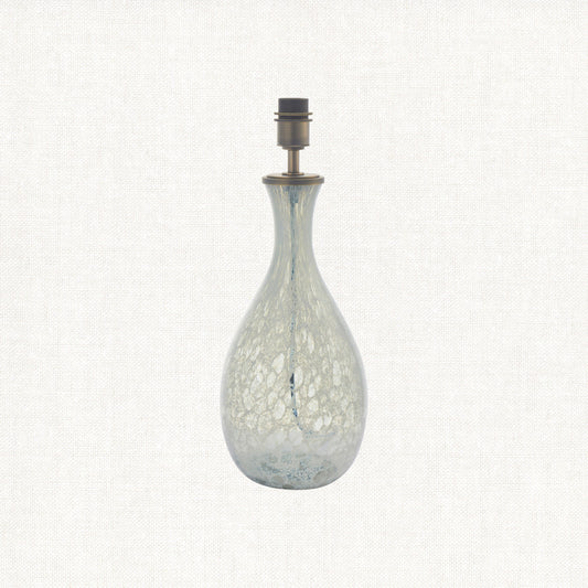 Hourglass Artisan Blown Glass Table Lamp Base