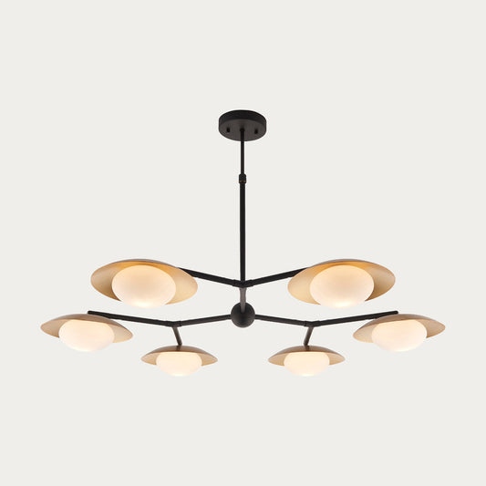 Tabernas Six-Light Ceiling Light in Gold