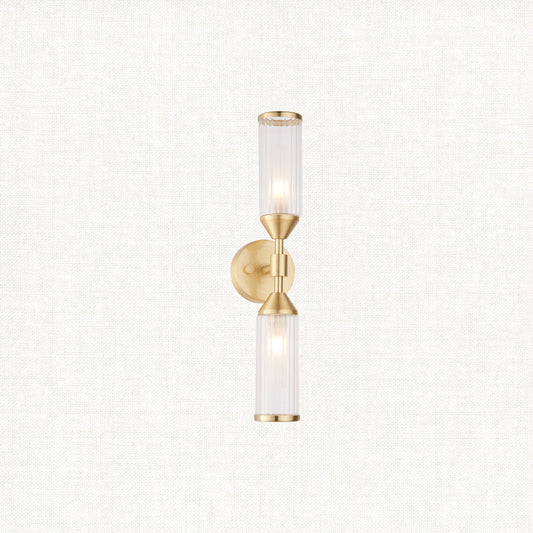 Juliette Wall Light in Brushed Brass