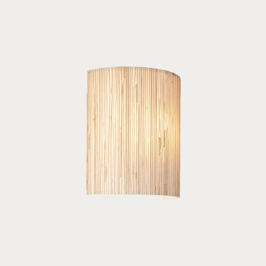 Luna Natural Seagrass Wall Light