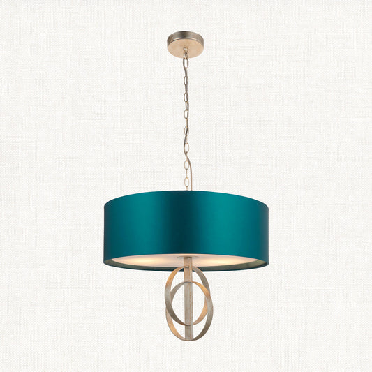 Teal & Silver