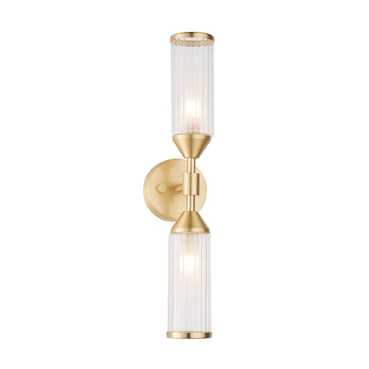 Juliette Wall Light in Brushed Brass