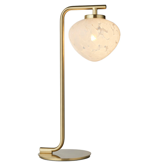 Bolota Confetti Glass Table Light in Satin Brass