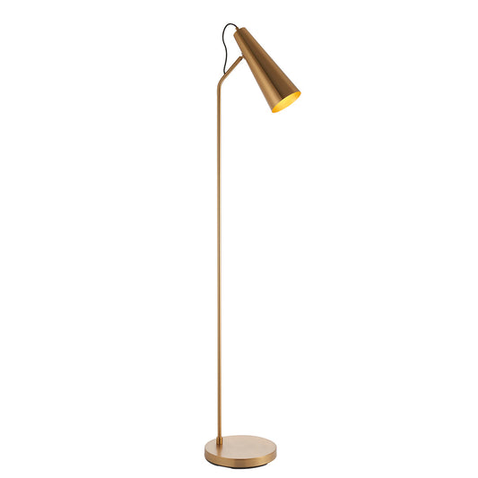 Kai Floor Lamp in Warm Antique Brass