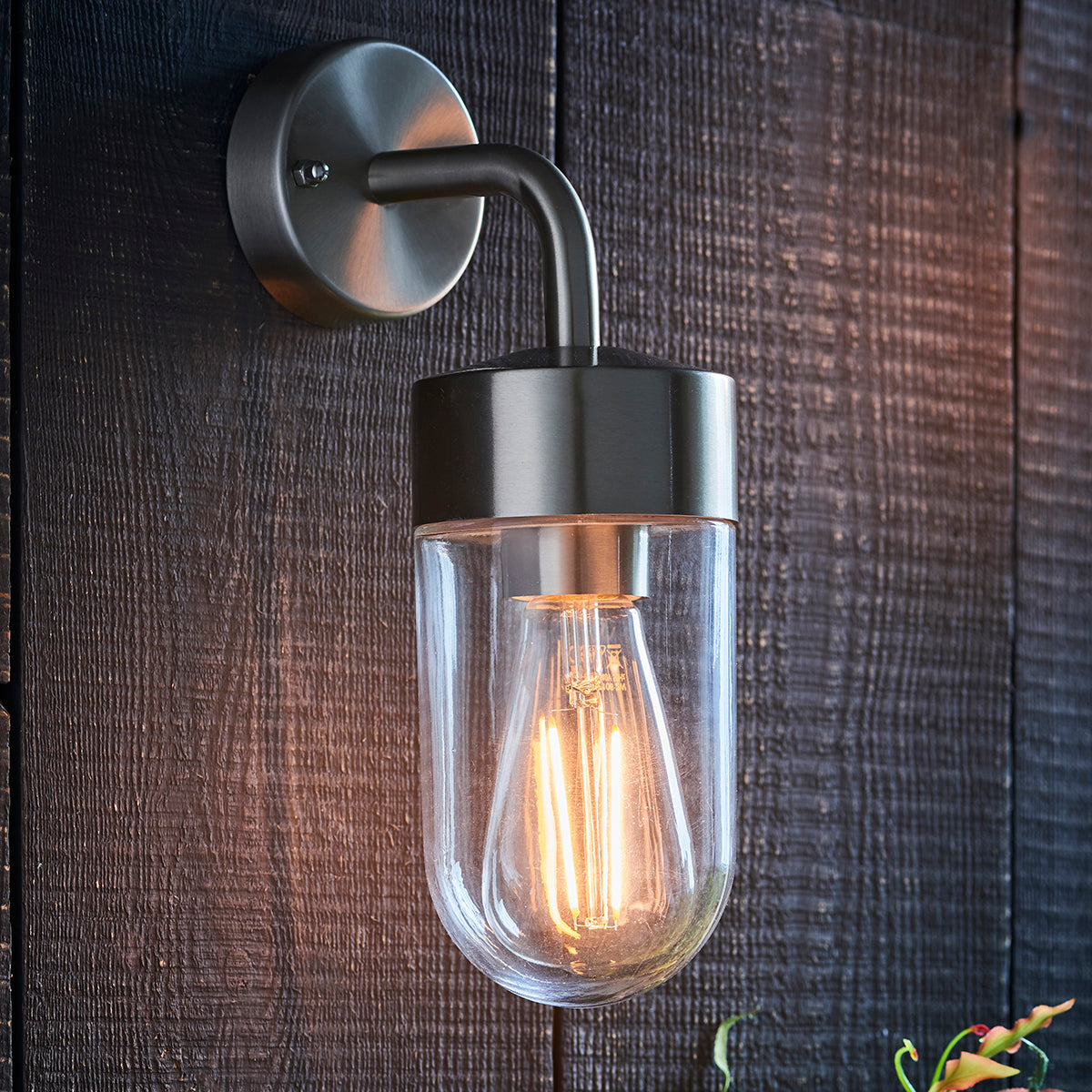 Brushed stainless steel