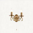 Antique brass plate