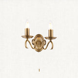 Antique brass plate