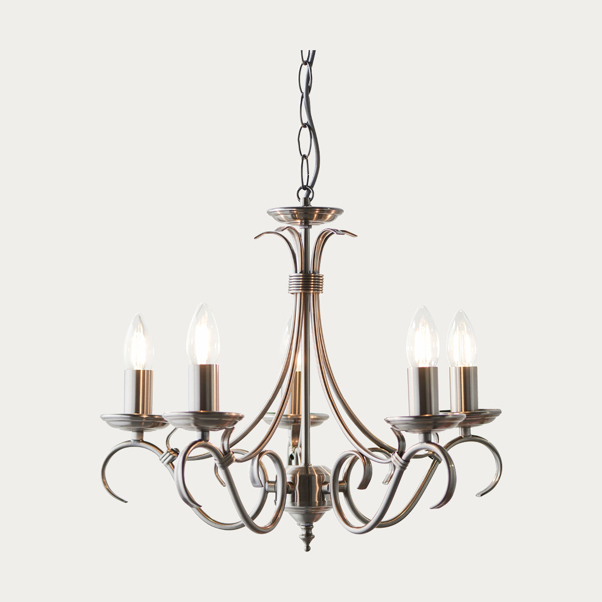 Antique silver effect plate