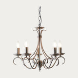 Antique silver effect plate