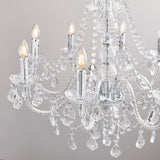 Clear acrylic & chrome plate