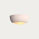 Unglazed ceramic & frosted glass