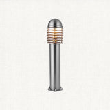 Polished stainless steel & clear pc