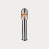 Polished stainless steel & clear pc