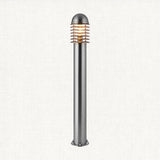 Polished stainless steel & clear pc