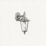 Polished stainless steel & clear pc