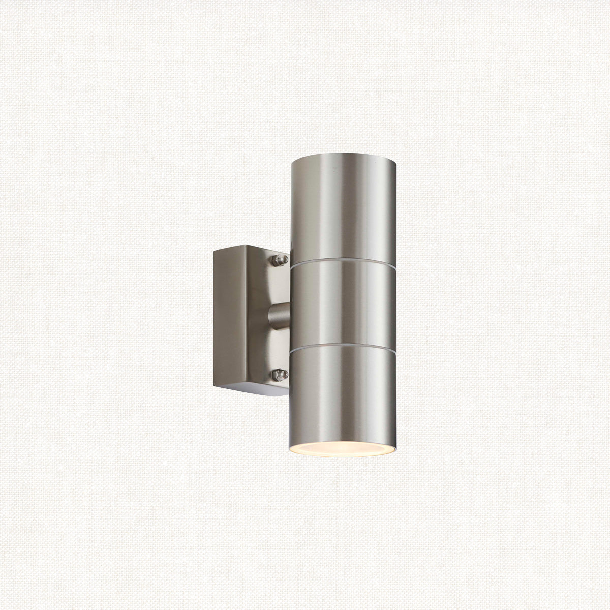 Polished stainless steel