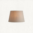 Grey linen mix fabric 26 CM