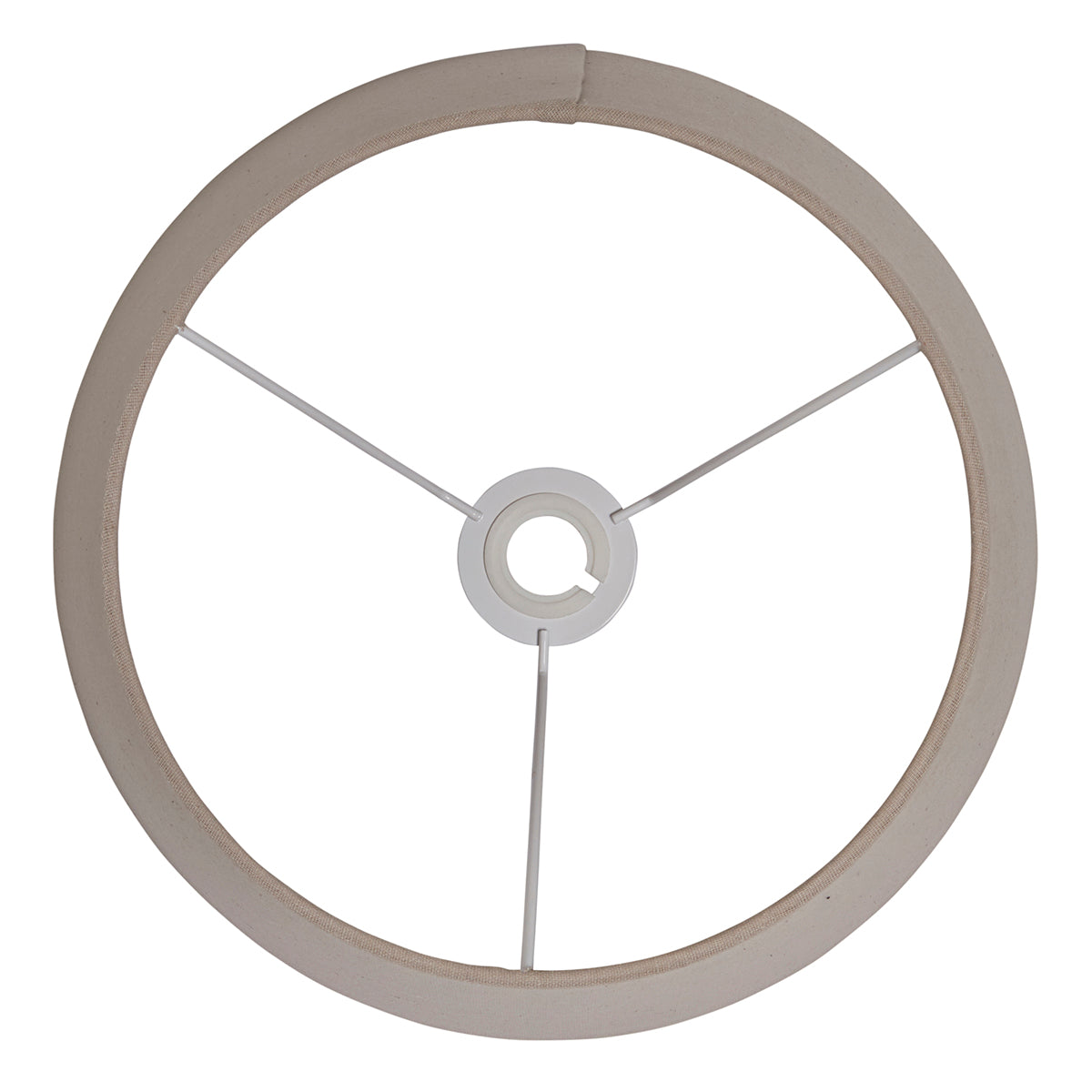 Grey linen mix fabric 26 CM