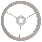 Ivory linen mix fabric 26 CM