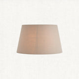 Grey linen mix fabric  35 CM