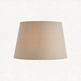Grey linen mix fabric  40 CM