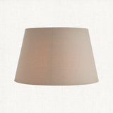 Grey linen mix fabric 45 CM