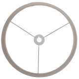 Grey linen mix fabric 45 CM