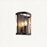 Matt black & rustic bronze paint