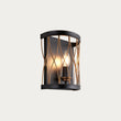 Matt black & rustic bronze paint