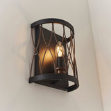 Matt black & rustic bronze paint