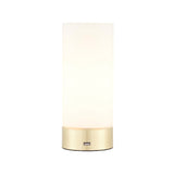 Brushed brass plate & opal glass