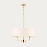 Brass plate & vintage white fabric