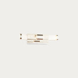 Chrome plate & clear bubble acrylic