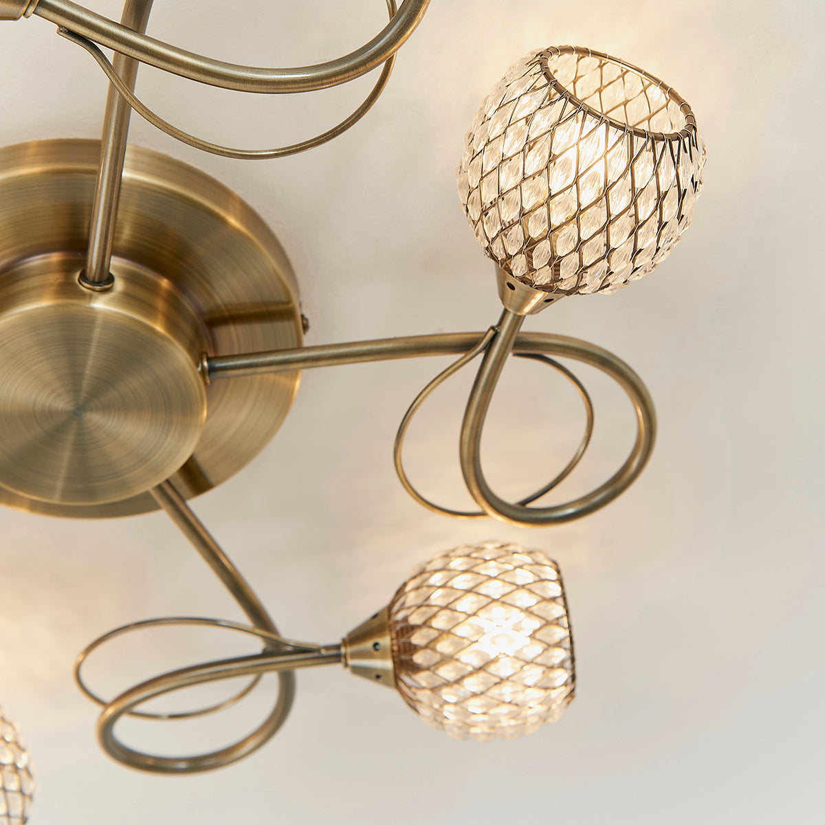 Antique brass plate & antique brass wire